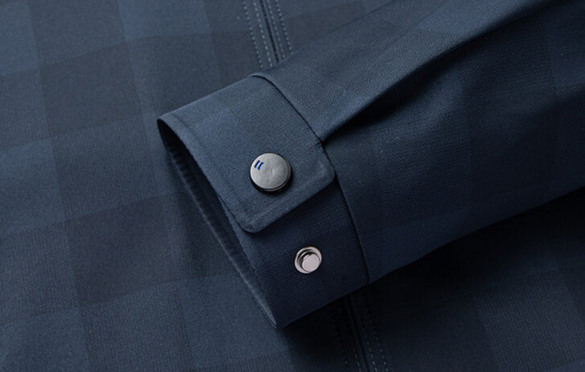 Men’s Fashion Plaid Lapel Jacket