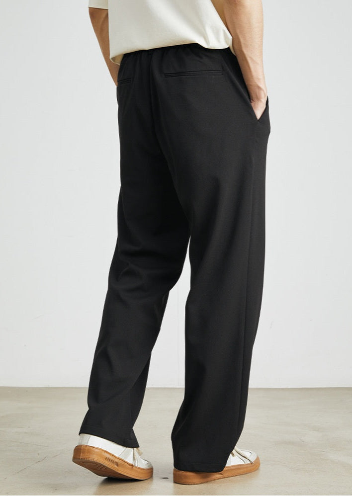Relaxed Silky Straight Pants