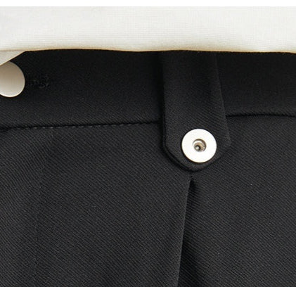 Relaxed Silky Straight Pants