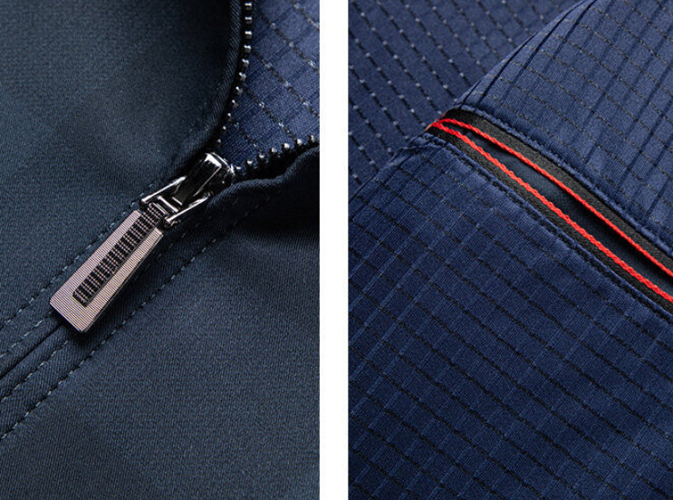 Men’s Fashion Plaid Lapel Jacket